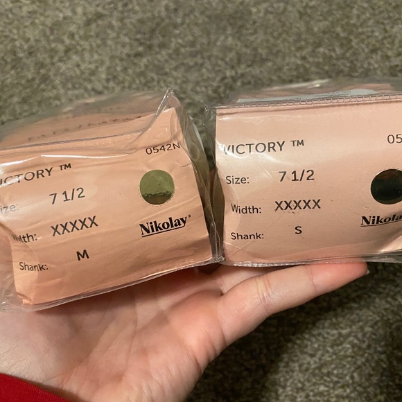 Brand New Nikolay Victory Pointe Shoes (size 7.5, 5X & 7.5, 6X) - Picture 3 of 7